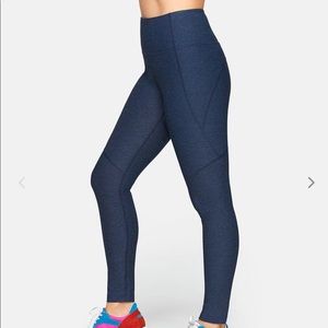 Outdoor Voices Hi-Rise 7/8 Warmup Leggings Navy